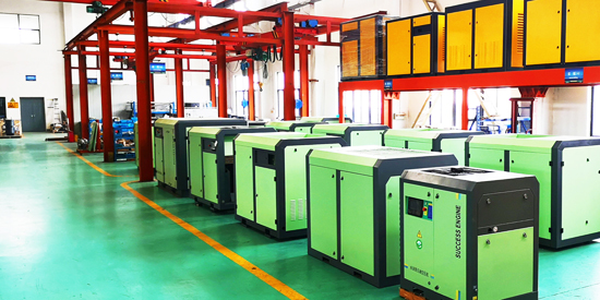 Oil-free air compressor production area-1